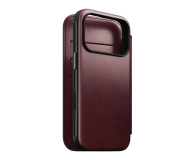 Nomad Modern Leather Folio do iPhone 17 Pro MagSafe burgund - 1362229 - zdjęcie 1